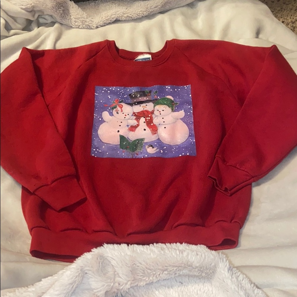 ❤️4/$20 Christmas Snowman ⛄️ Sweatshirt